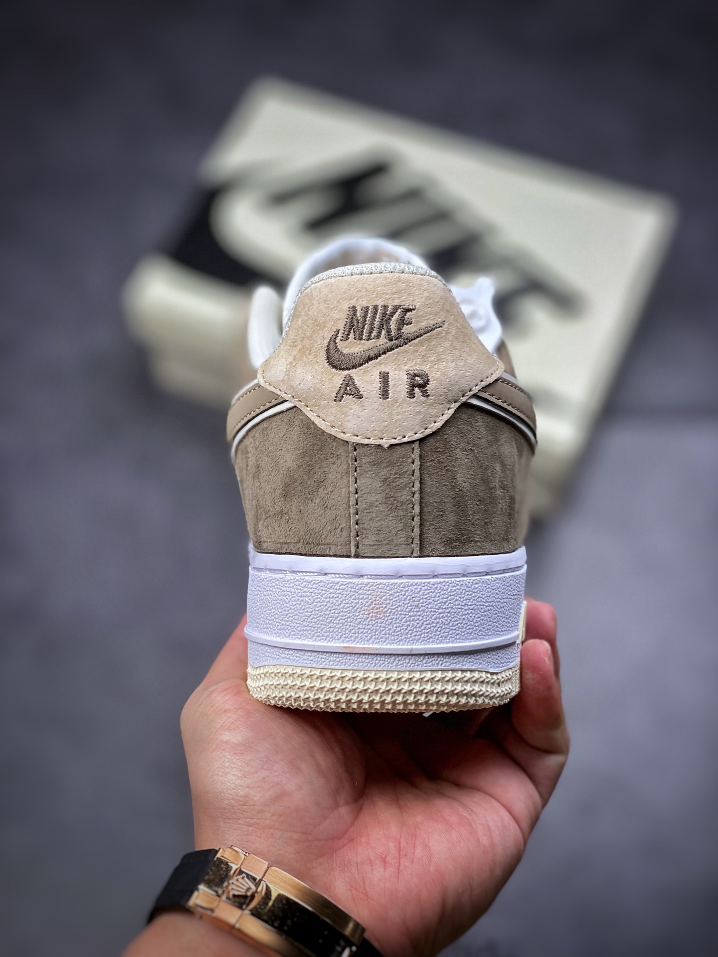 220  Nike Air Force 1 Low 07 白米黄绿拼接 3M反光 CW2288-701