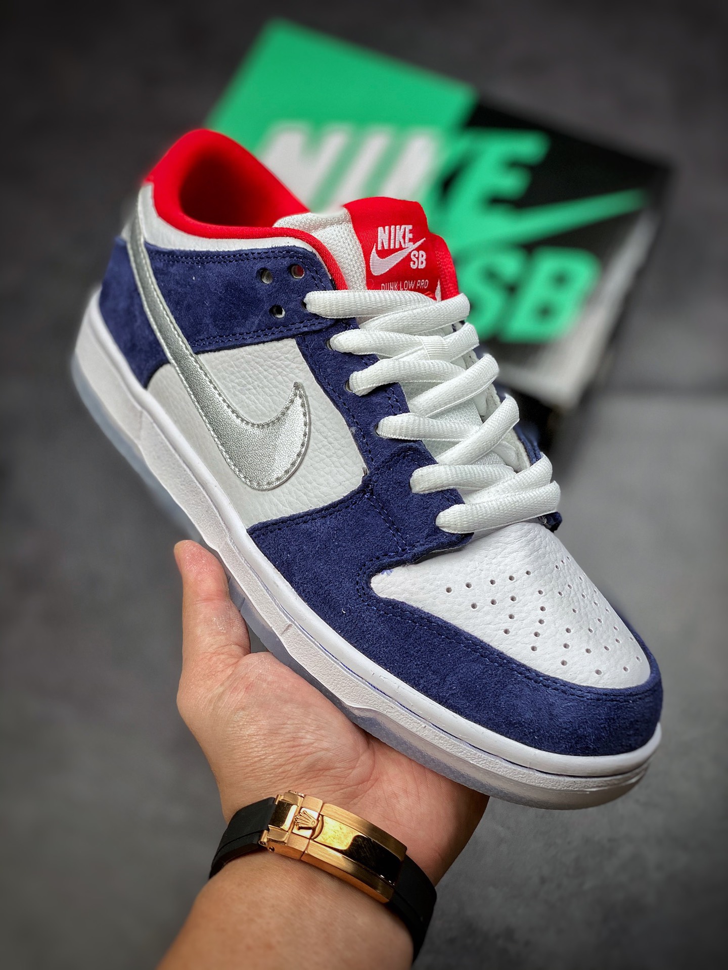260  Nike Dunk Low Pro QS “Ishod Wair”  白宝蓝 839685-416
