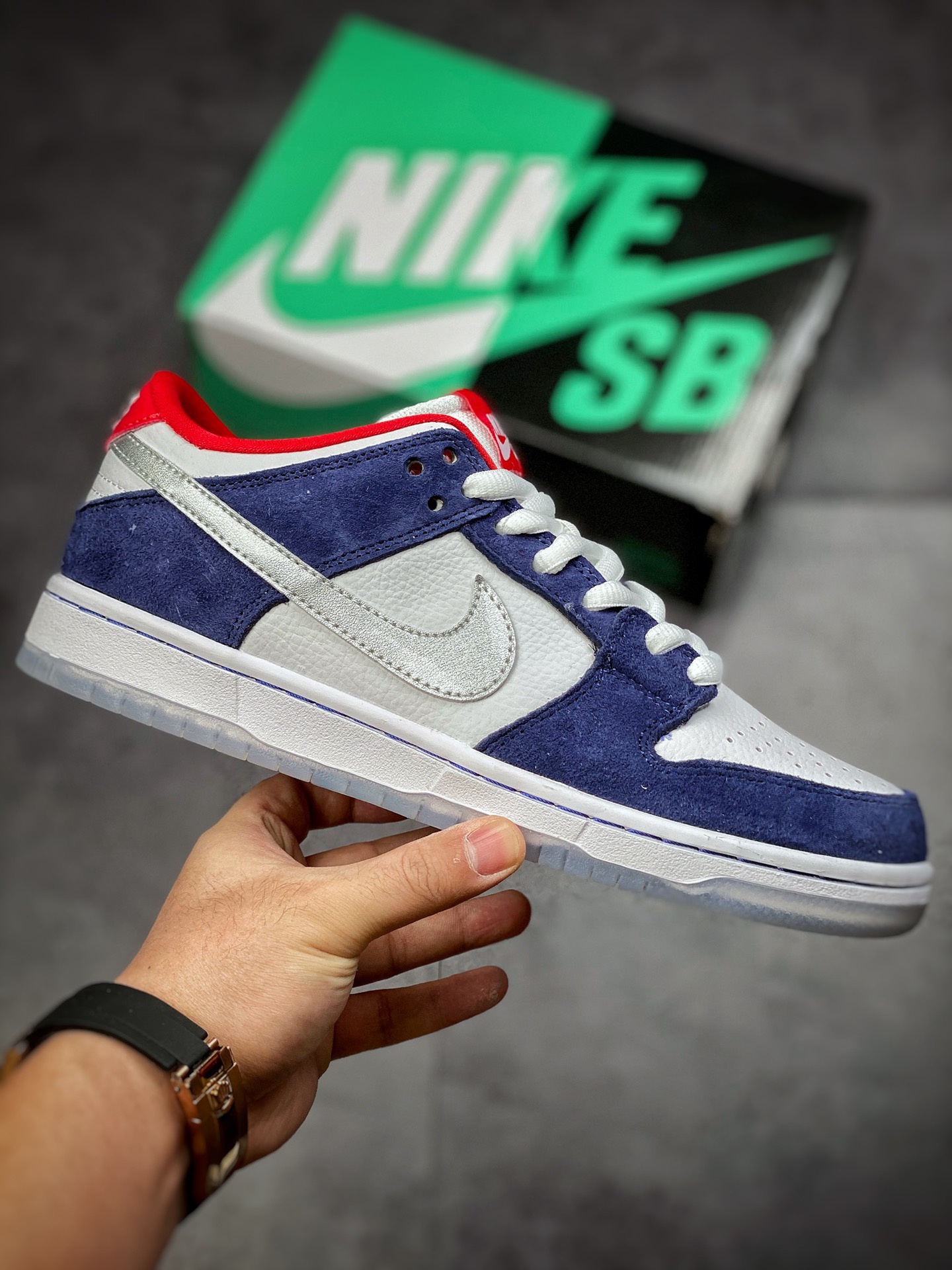 260  Nike Dunk Low Pro QS “Ishod Wair”  白宝蓝 839685-416
