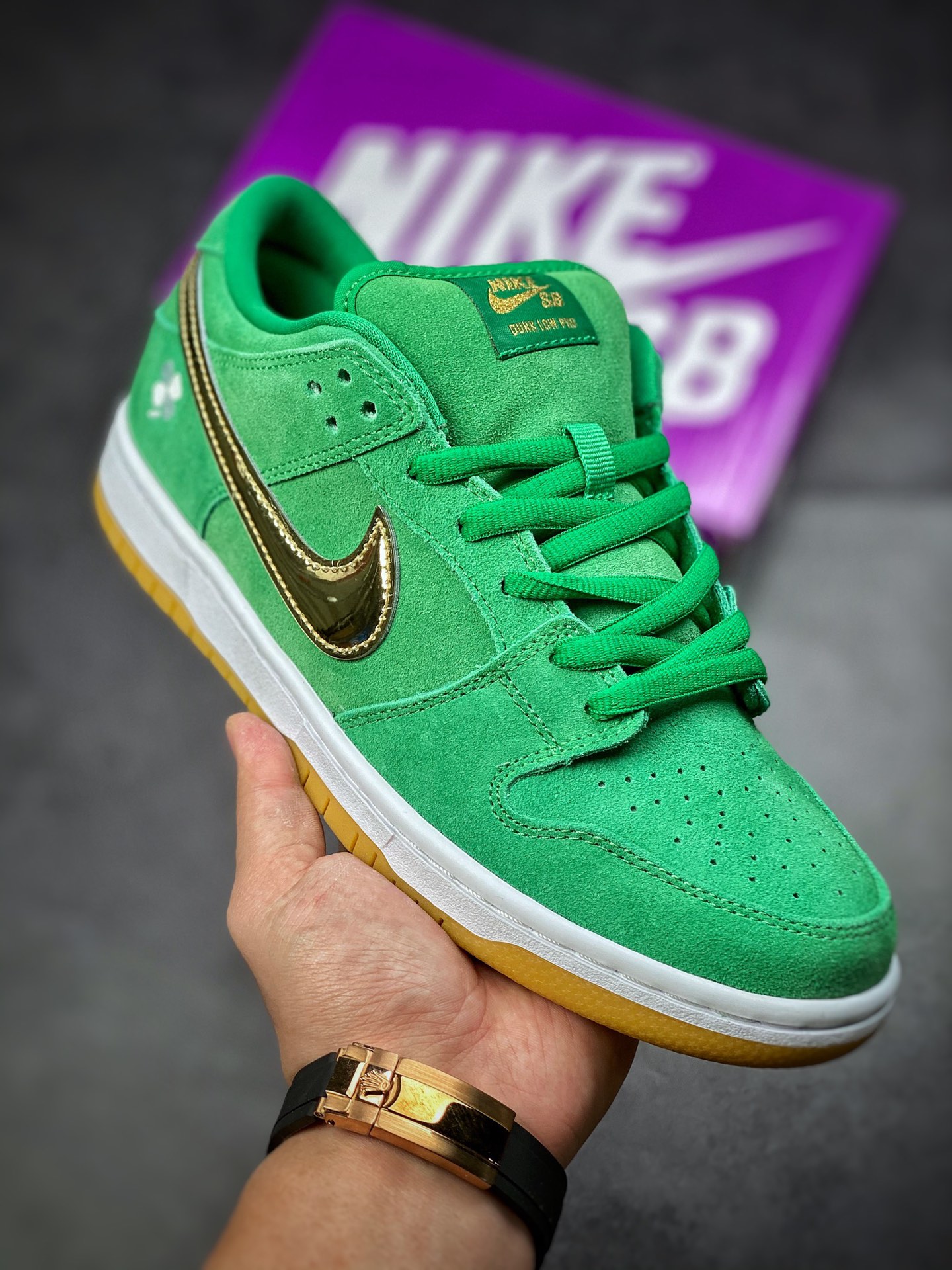 260  Nike SB Dunk Low”St. Patrick’s Day” 圣帕特里克 BQ6817-303