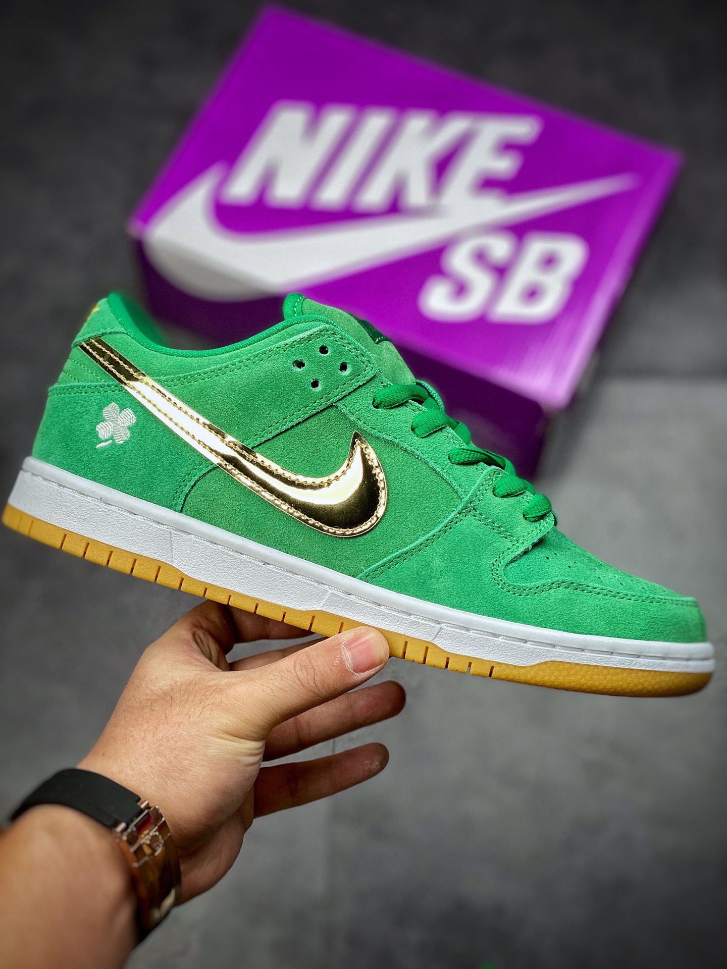 260  Nike SB Dunk Low”St. Patrick’s Day” 圣帕特里克 BQ6817-303