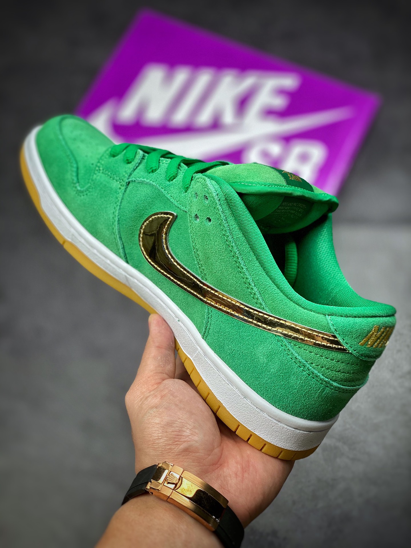 260  Nike SB Dunk Low”St. Patrick’s Day” 圣帕特里克 BQ6817-303