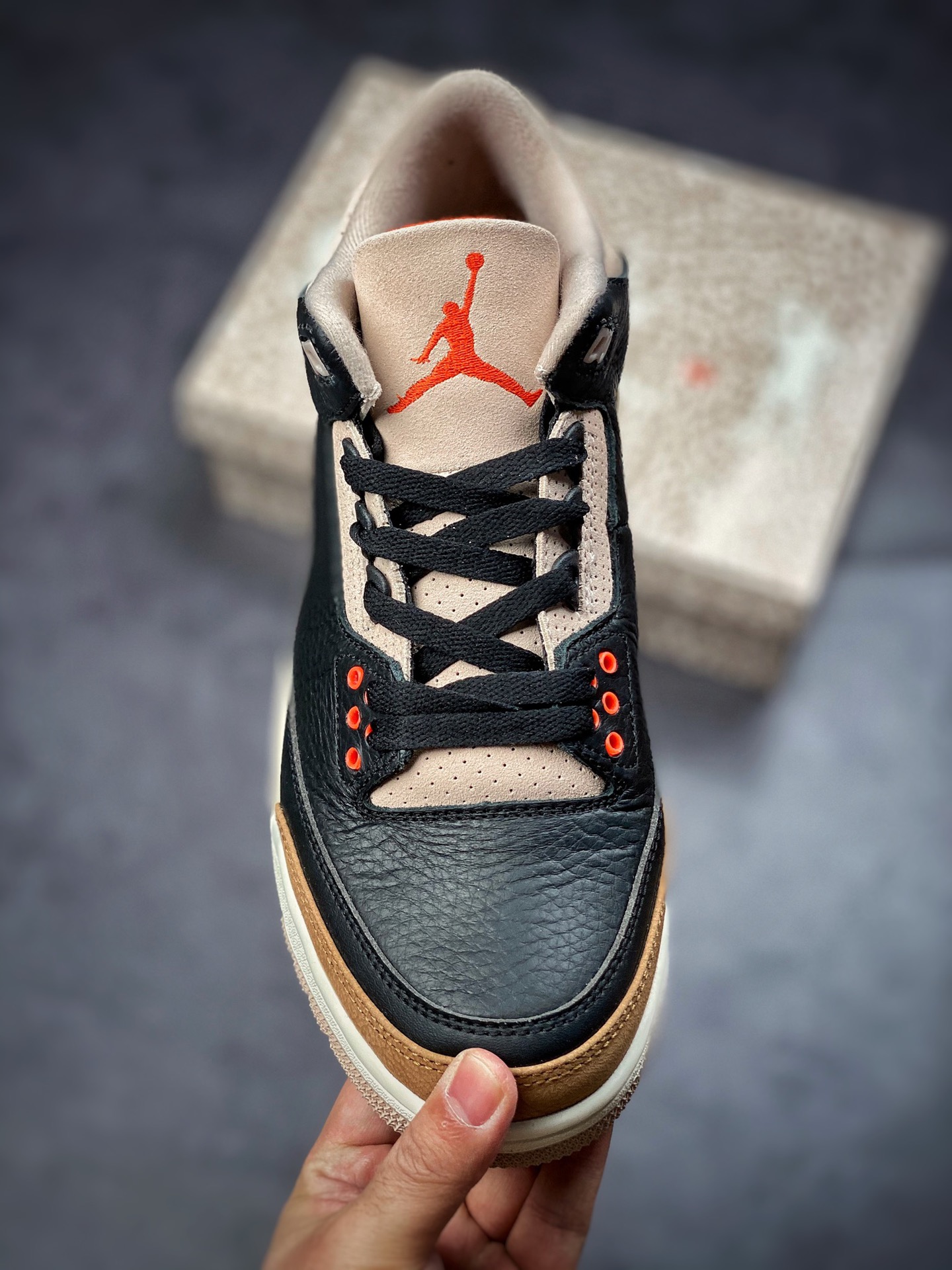 350  Air Jordan 3 ”Desert Cement” 黑水泥象皮爆裂纹CT8532-008