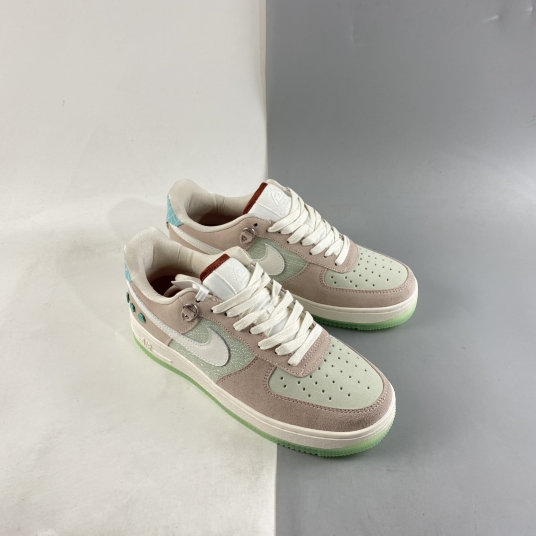 P200  Nk Air Force 1’07 Low Lx ”Shapeless Formless Limitless” 虎年中国玉粉运动板鞋 DQ5361-011