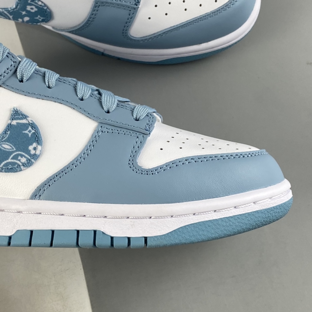 P320  Nk Dunk Low ”Green/blue paisley” 蓝绿色佩斯利 SB扣碎篮板时尚休闲板鞋 DH4401-101