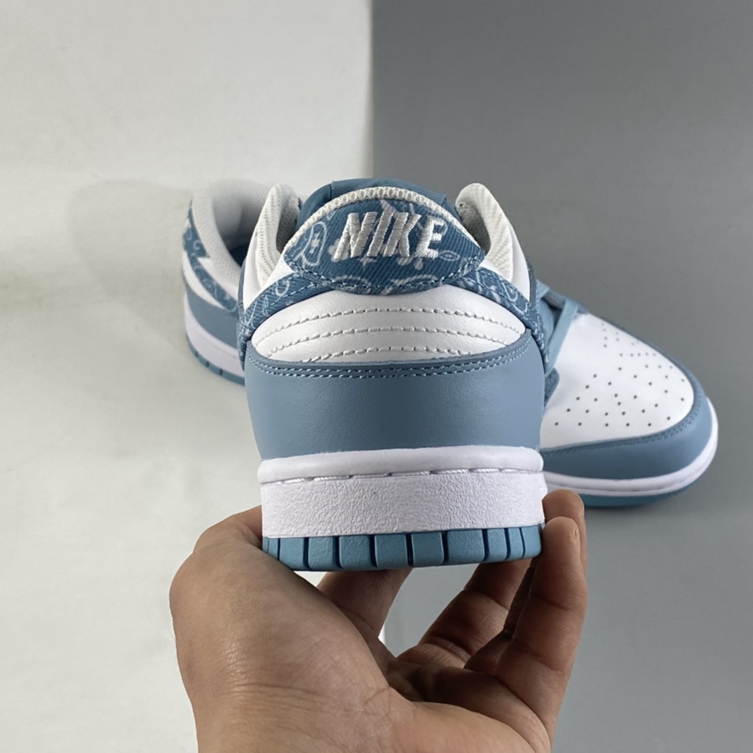 P320  Nk Dunk Low ”Green/blue paisley” 蓝绿色佩斯利 SB扣碎篮板时尚休闲板鞋 DH4401-101