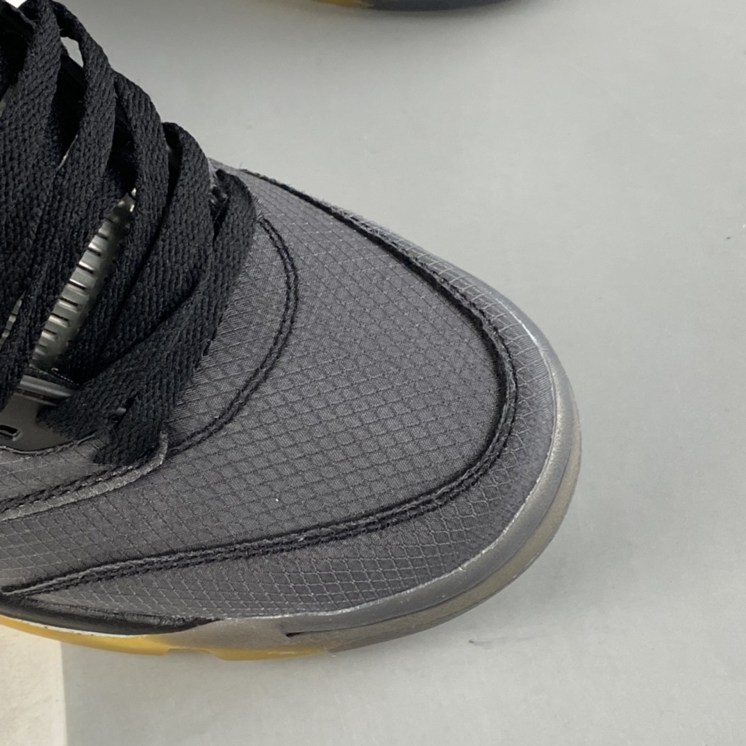 P420 OW x Air Jordan 5 黑蝉翼 CT8480-001