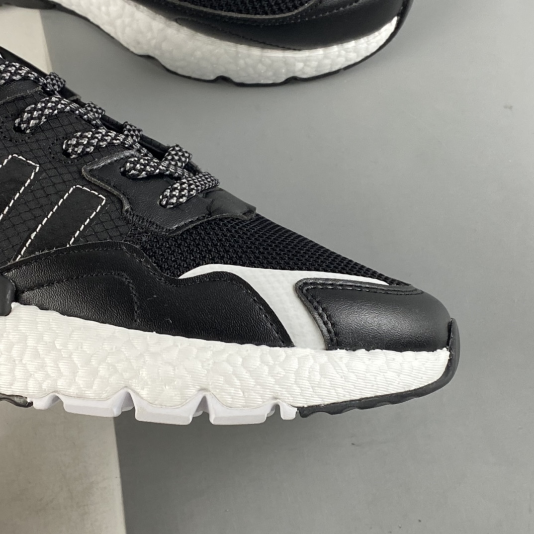 P180 AD Nite Jogger Boost 阿迪夜行者爆米花大底复古跑鞋 FW2055