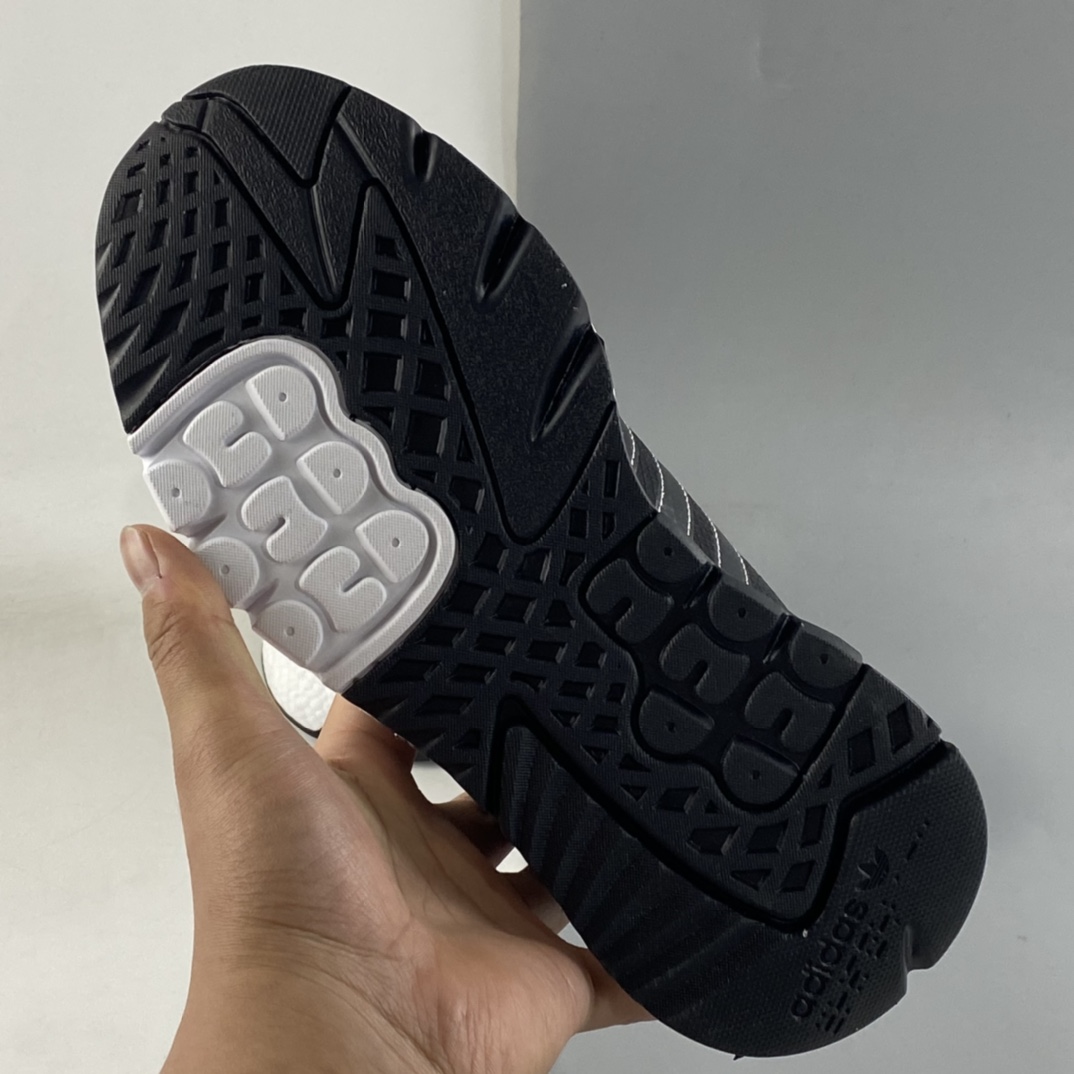 P180 AD Nite Jogger Boost 阿迪夜行者爆米花大底复古跑鞋 FW2055