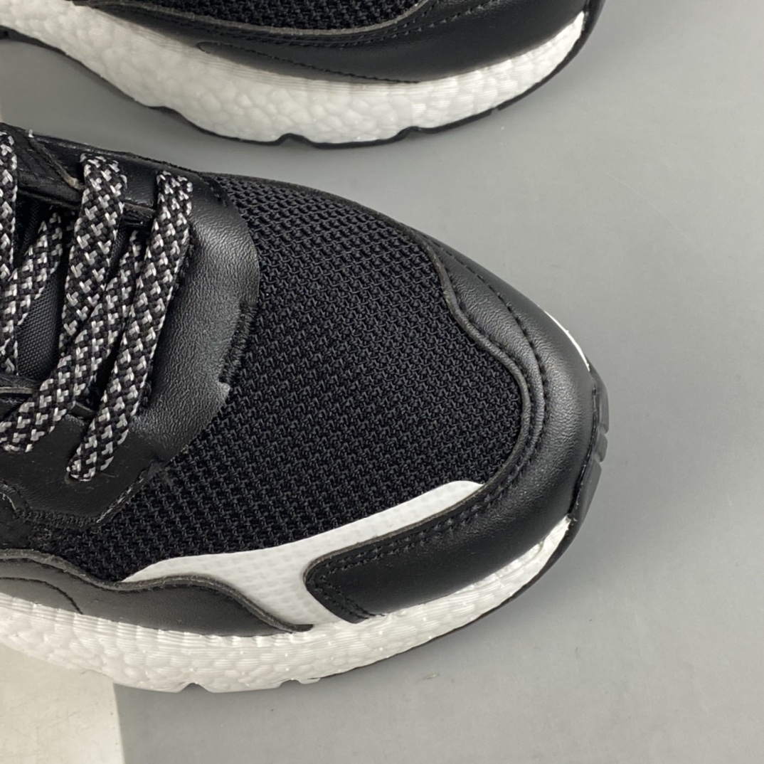 P180 AD Nite Jogger Boost 阿迪夜行者爆米花大底复古跑鞋 FW2055
