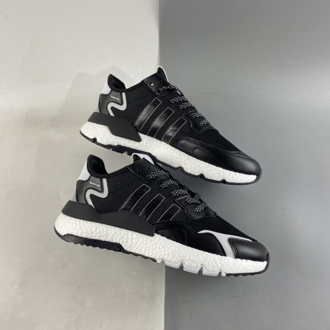 P180 AD Nite Jogger Boost 阿迪夜行者爆米花大底复古跑鞋 FW2055