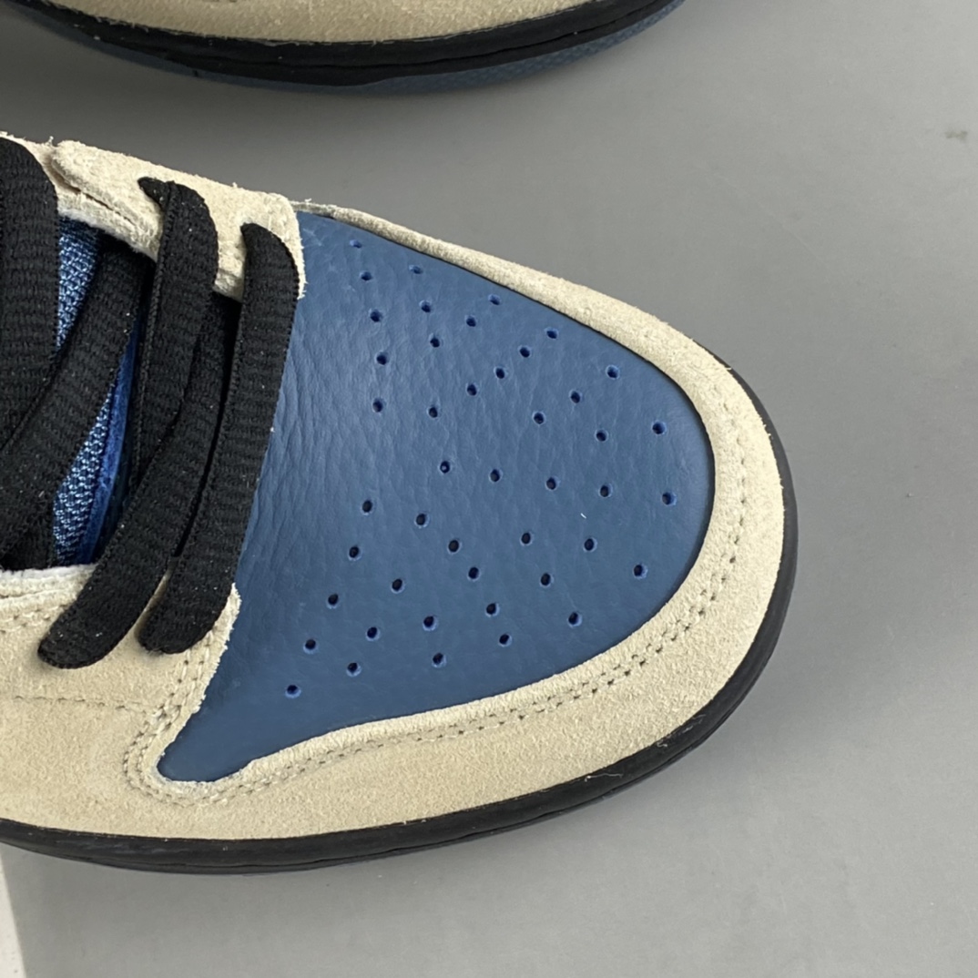 P260  Travis Scott x Air Jordan 1 Low OG AJ1 乔1闪电倒勾低帮 DM7866-140