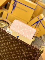 Louis Vuitton Wallet Pink Empreinte​ M81279