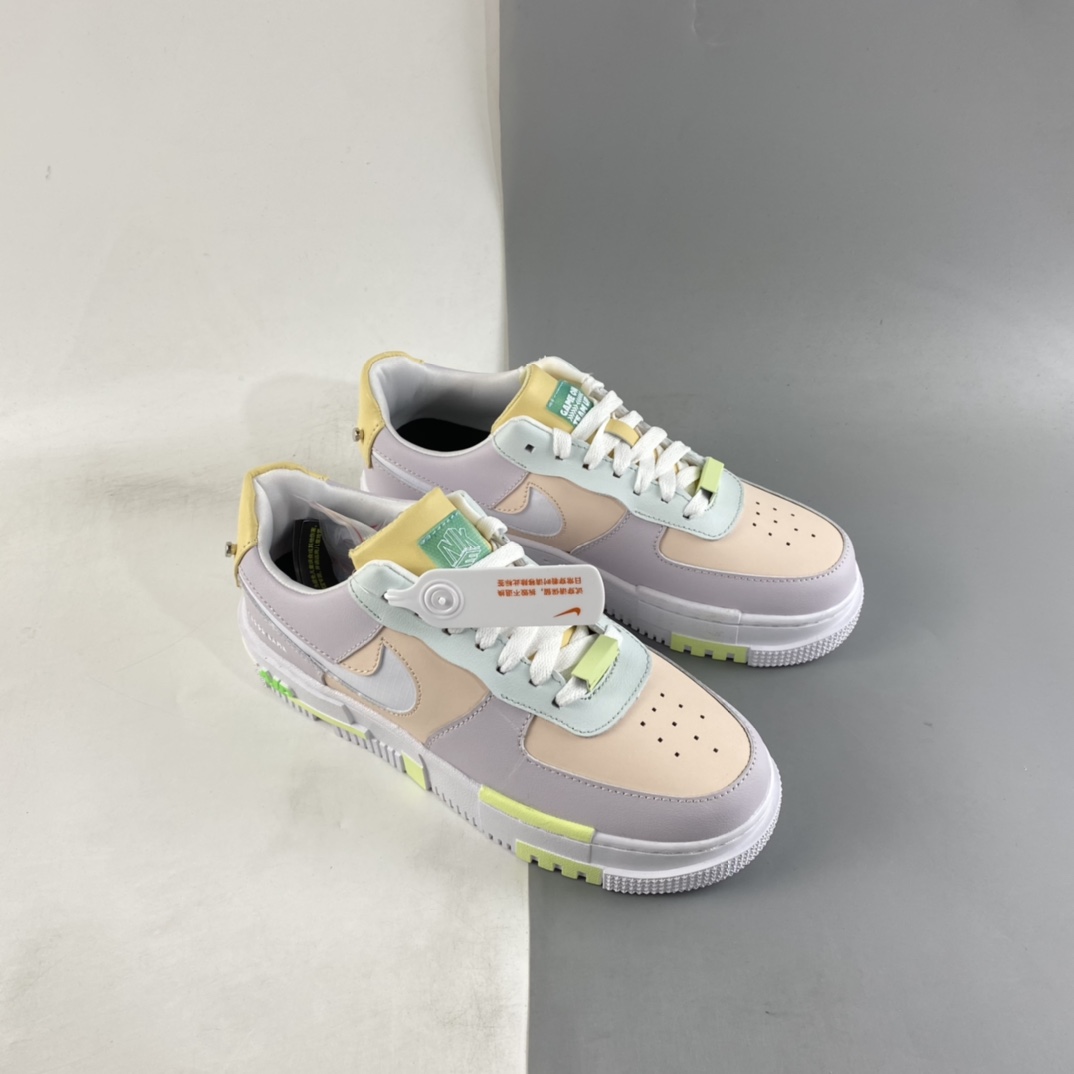 P220  Nk Wmns Air Force 1 Pixel QS Low”Have a Good Game”解构像素风DO2330-511