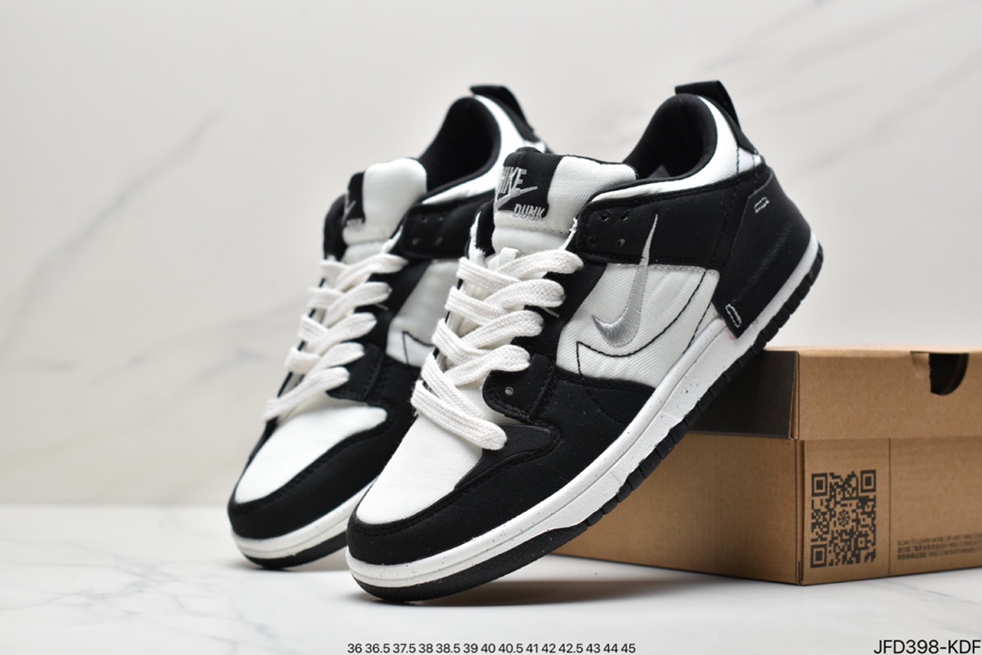 170 Nike Wmns Dunk Low Disrupt 2”Desert Bronze”轻量扣篮破坏二代系列全新解构风低帮休闲运动滑板板鞋“解构棕红粉双钩” DH4402