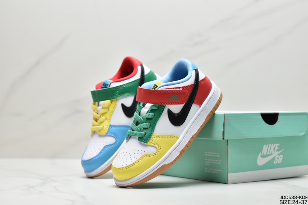 120 童鞋耐克Nike SB Dunk Low 扣篮系列复古低帮休闲运动滑板板鞋CW1590