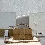 Jacquemus Fake
 Crossbody & Shoulder Bags Caramel Gold Chamois Frosted Fall/Winter Collection Mini