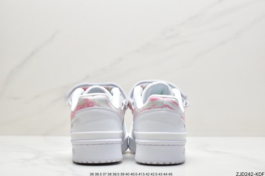 240 阿迪达斯Adidas三叶草 Originals Forum 84 Low 罗马系列魔术贴FY5119
