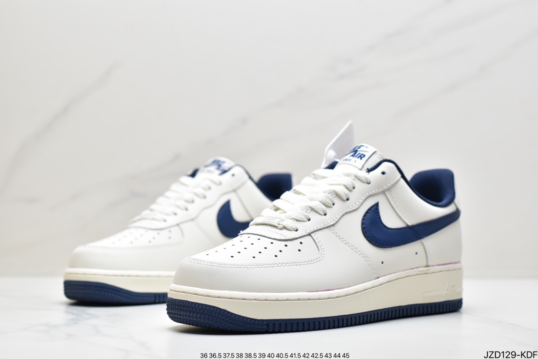 140 真标耐克Air Force 1 ‘07 Low 白灰 空军低帮经典休闲板鞋 AQ3778