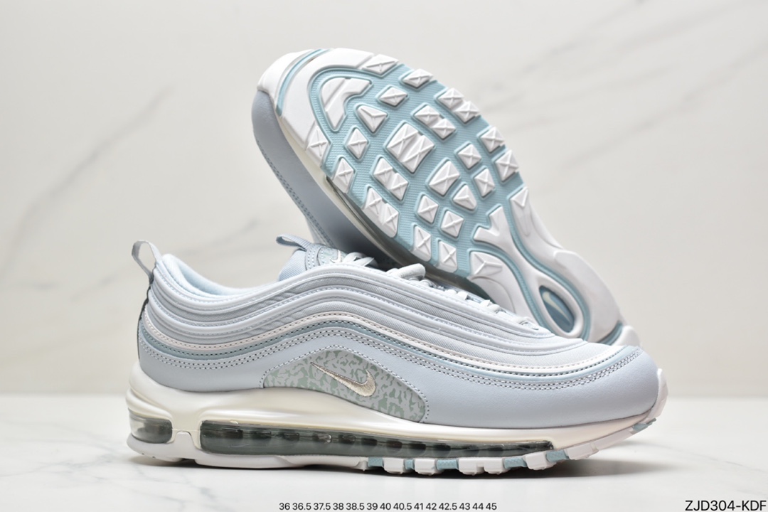 240 耐克Nike Air Max 97 “Reflective logo”  放射标志韩国专柜特供版本DJ5434-400