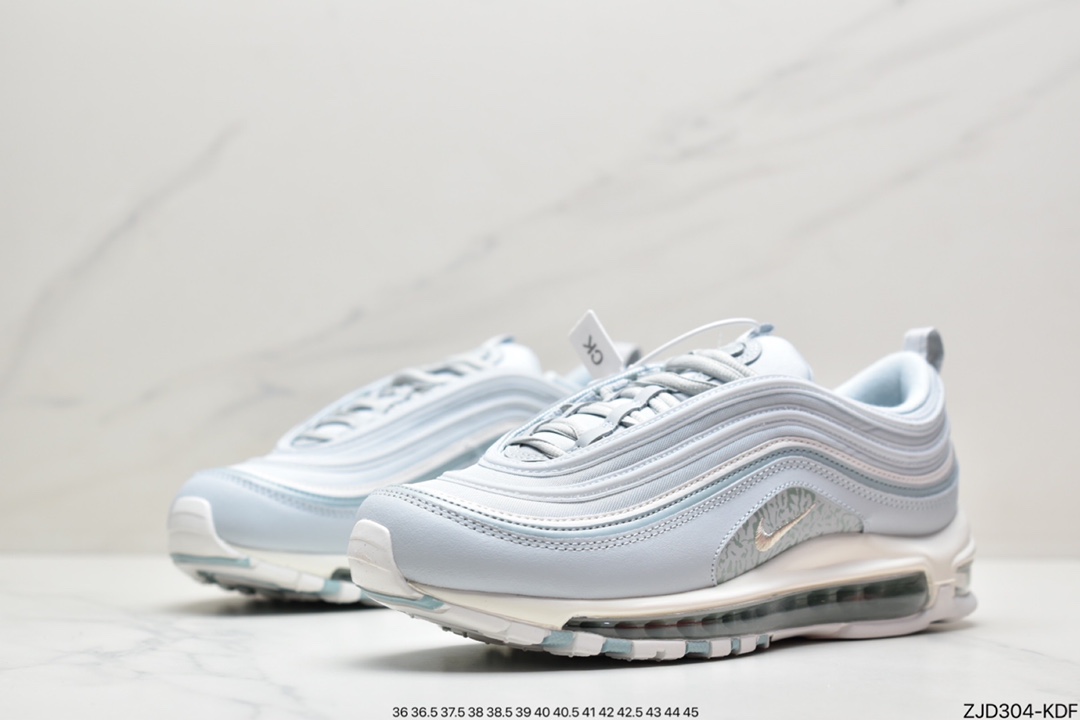 240 耐克Nike Air Max 97 “Reflective logo”  放射标志韩国专柜特供版本DJ5434-400