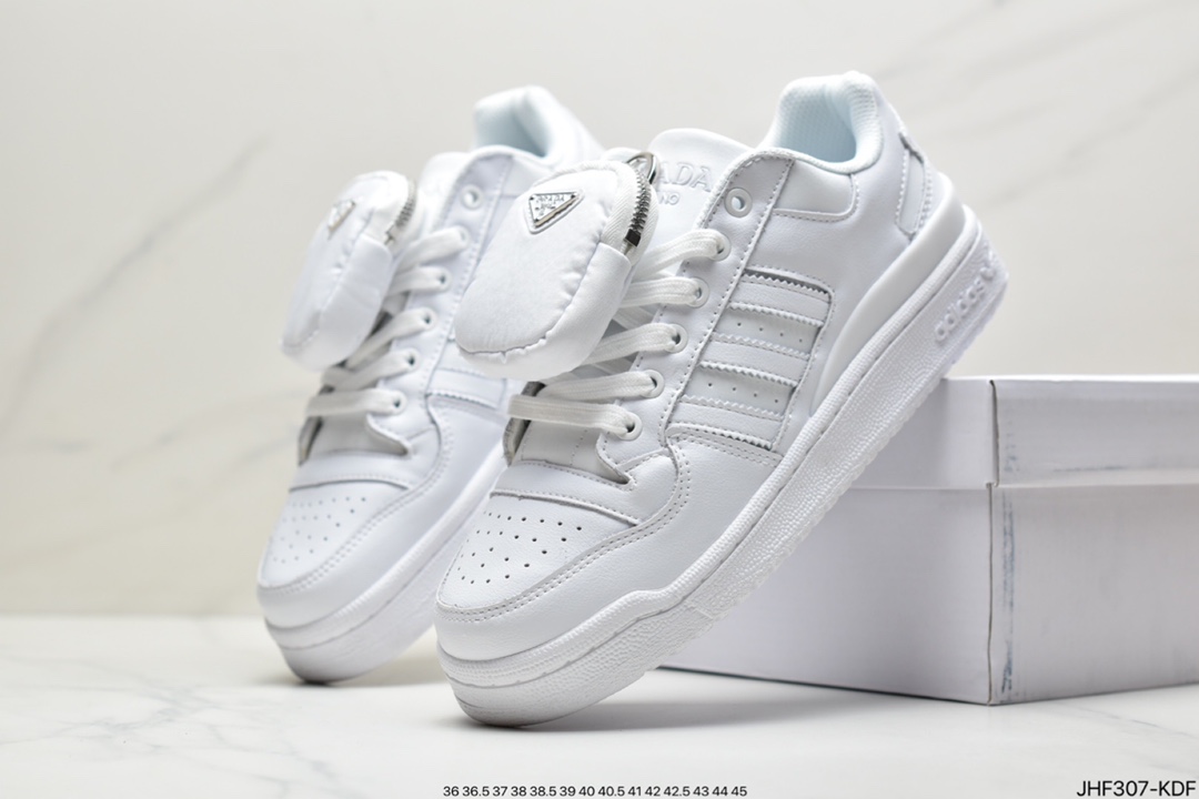 195 意大利奢侈品牌Prada x AD Originals Superstar 80s 普拉达联名贝壳头经典百搭休闲运动板鞋M2202