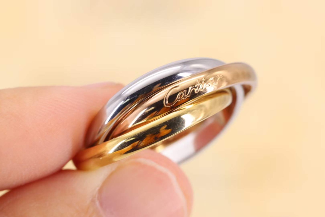 Cartier Cartier/卡地亚 Trinity系列 三色三环戒指