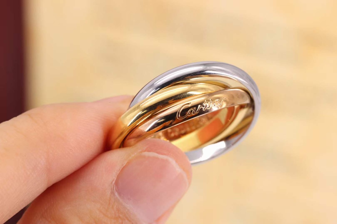 Cartier Cartier/卡地亚 Trinity系列 三色三环戒指