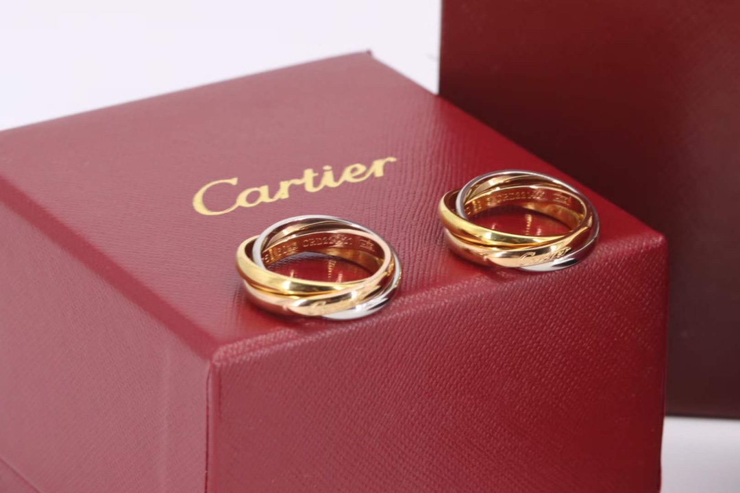 Cartier Cartier/卡地亚 Trinity系列 三色三环戒指