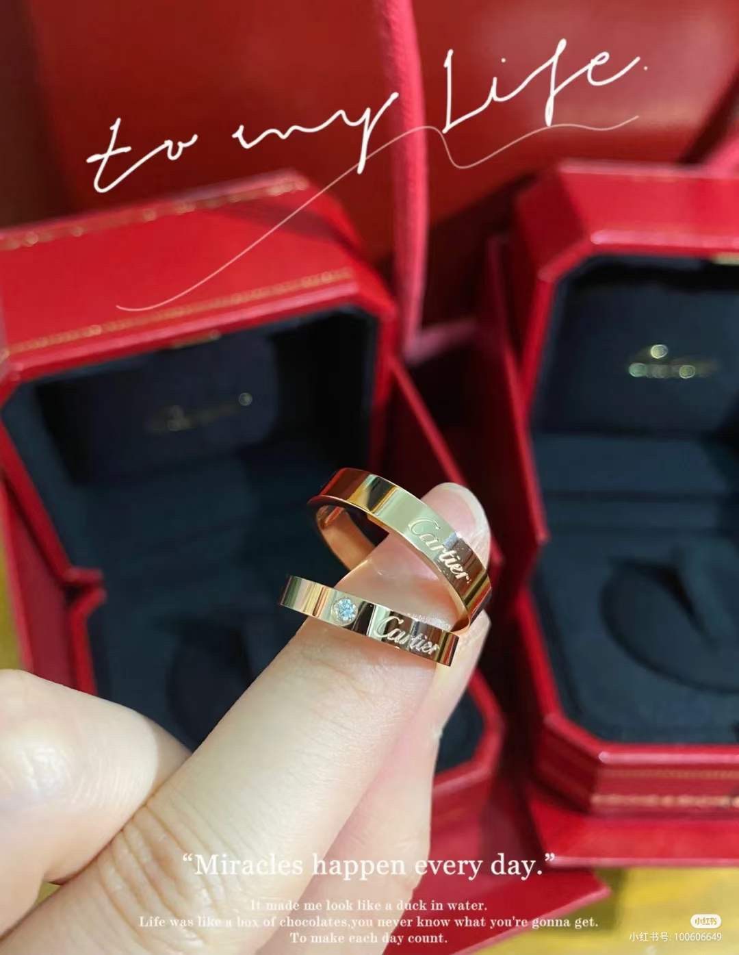 Cartier Cartier/卡地亚 经‮窄典‬版银‮单色‬钻签‮戒名‬指