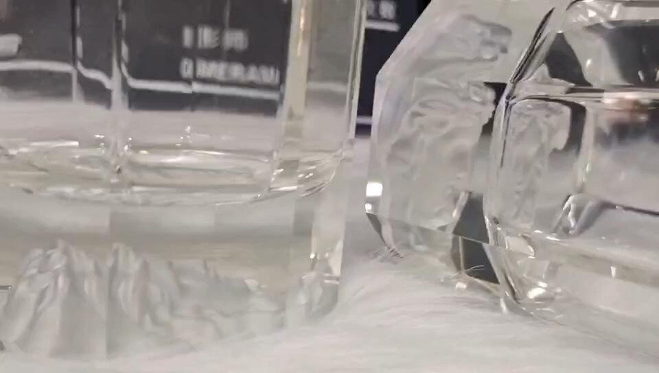 Versace Crystal Whiskey Glasses, Set of 2, Luxury Gift