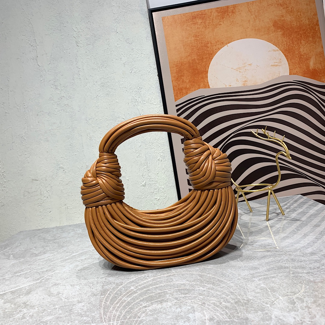Bottega Veneta Knot Bag Soft Microfiber Handbag
