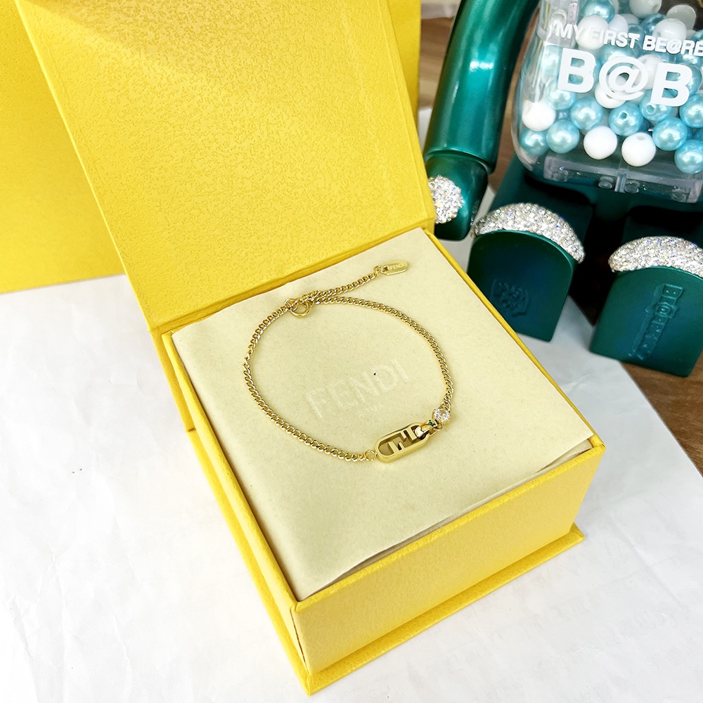 ♪ 200 FENDI NEW O’LOCK The bracelet - 图片 5