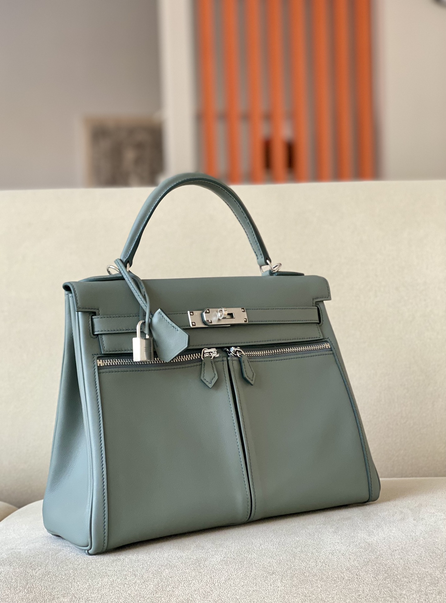 Hermes Kelly Handbags Crossbody & Shoulder Bags Calfskin Cowhide