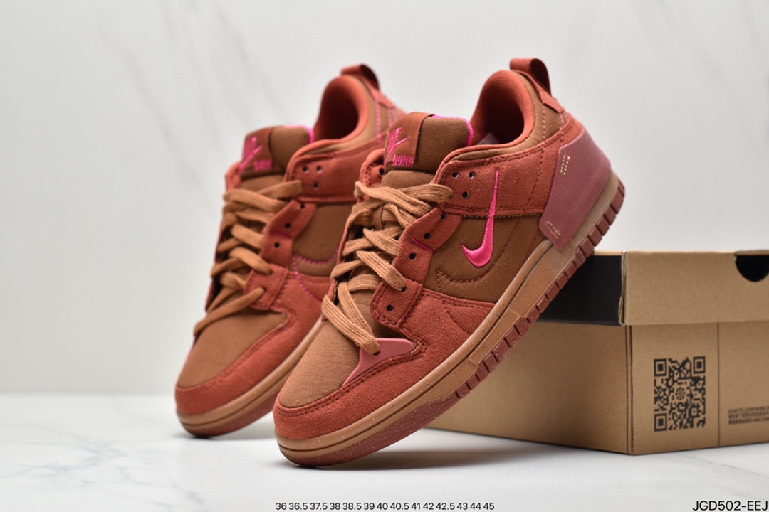 180 Nike Wmns Dunk Low Disrupt 2”Desert Bronze”轻量扣篮破坏二代DH4402-200
