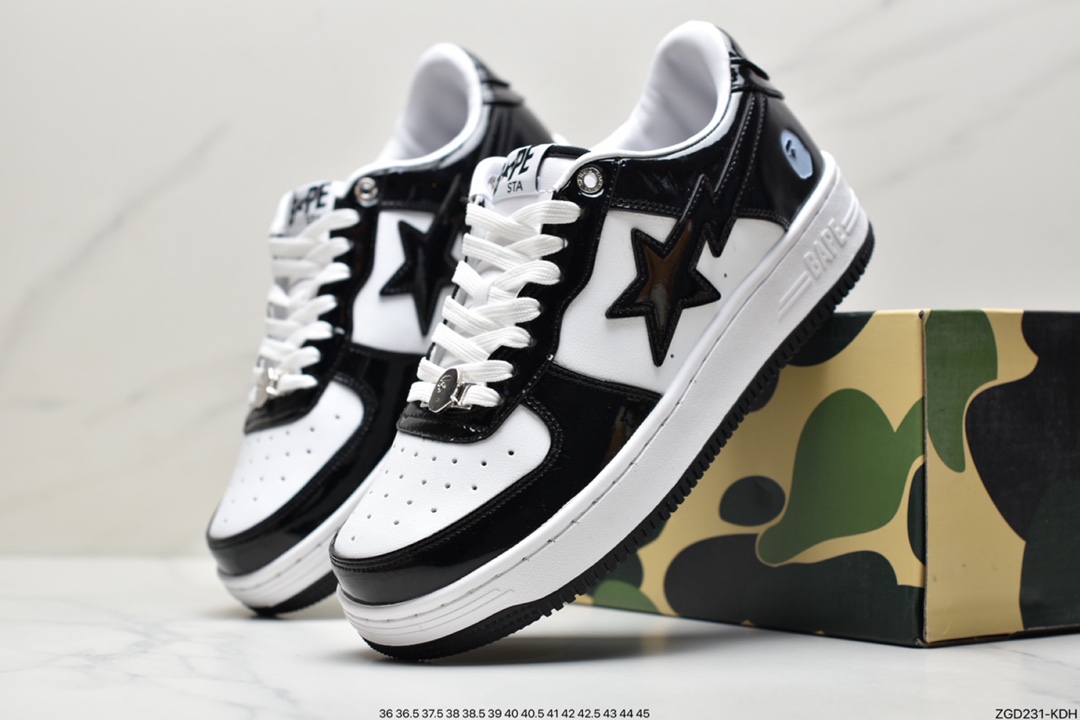 290 Bape Sta ”Tokyo” 潮流教父Nigo 品牌 猿人头经典滑板百搭休闲运动板鞋 M191045G