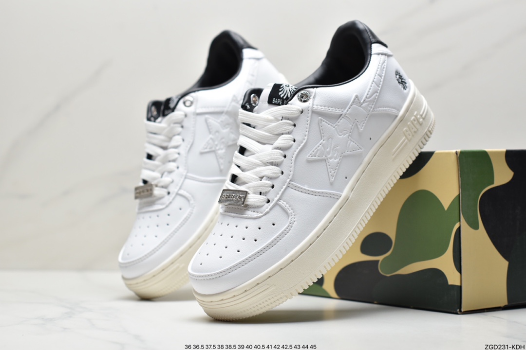 290 Bape Sta ”Tokyo” 潮流教父Nigo 品牌 猿人头经典滑板百搭休闲运动板鞋 M191045G