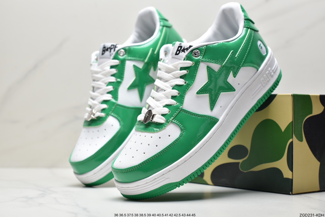 290 Bape Sta ”Tokyo” 潮流教父Nigo 品牌 猿人头经典滑板百搭休闲运动板鞋 M191045G