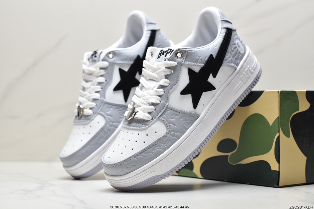 290 Bape Sta ”Tokyo” 潮流教父Nigo 品牌 猿人头经典滑板百搭休闲运动板鞋 M191045G