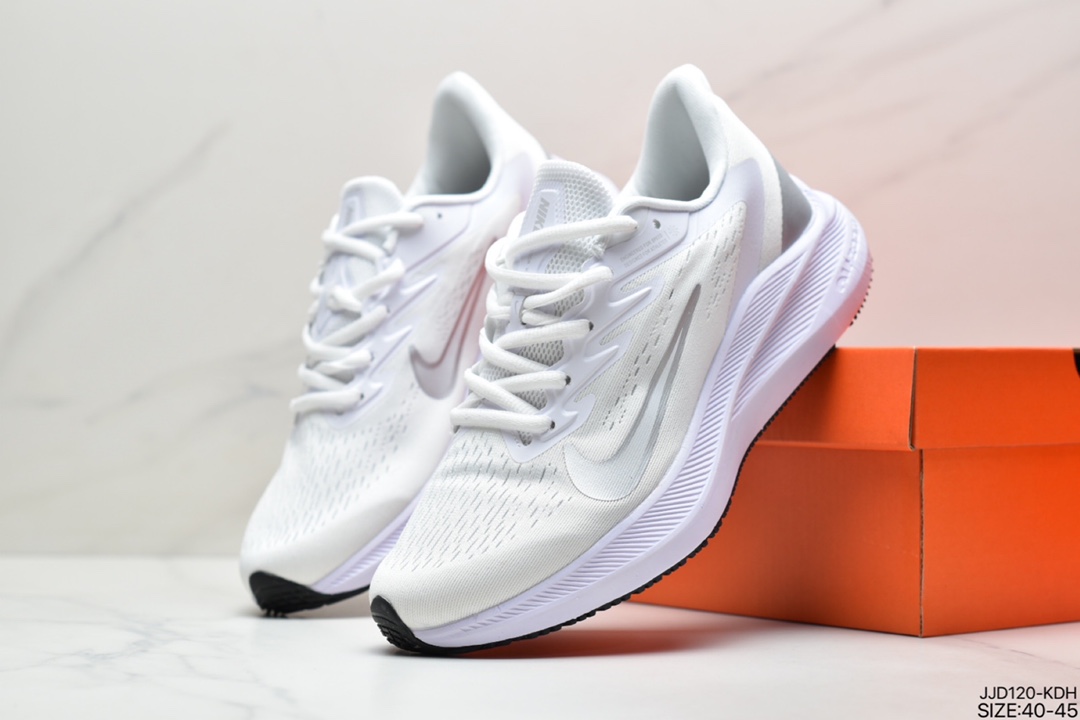 130 真标耐克Nike Zoom WINFLO 7 代 登月V7 轻质透气休闲运动跑步鞋
