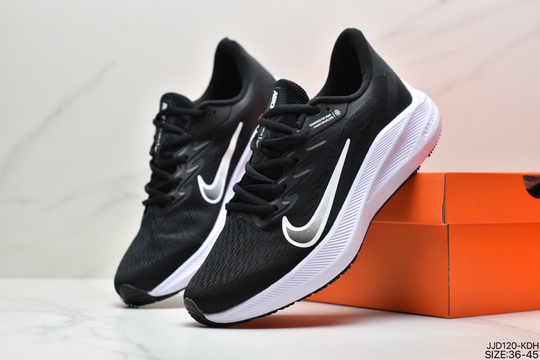 130 真标耐克Nike Zoom WINFLO 7 代 登月V7 轻质透气休闲运动跑步鞋