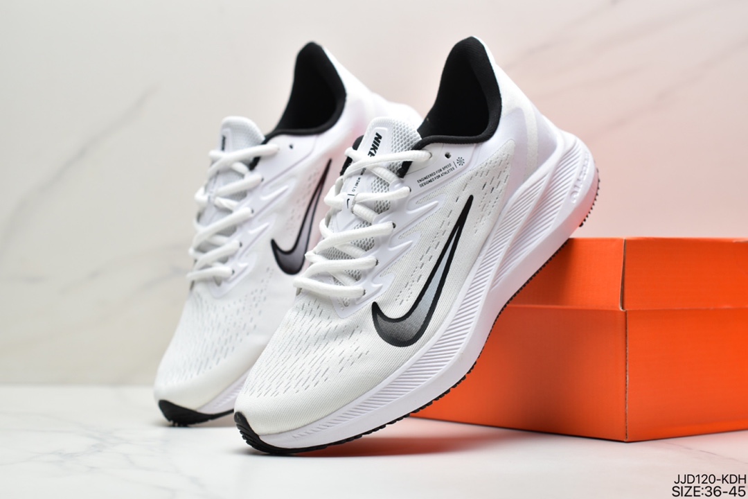 130 真标耐克Nike Zoom WINFLO 7 代 登月V7 轻质透气休闲运动跑步鞋