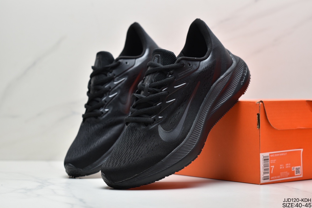 130 真标耐克Nike Zoom WINFLO 7 代 登月V7 轻质透气休闲运动跑步鞋
