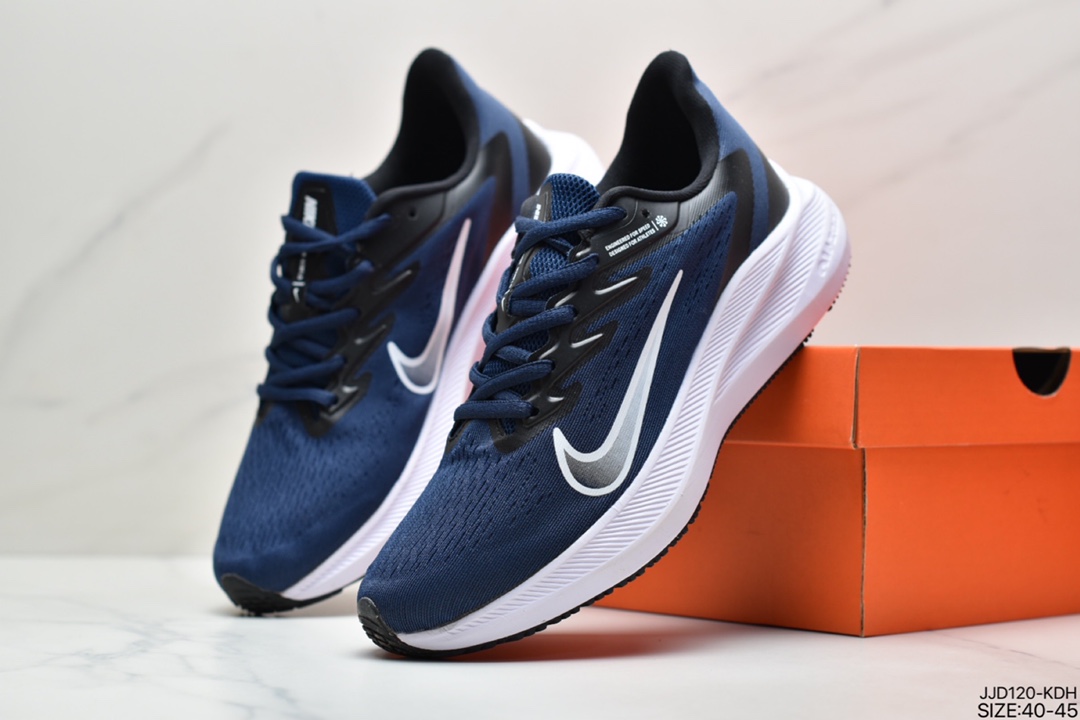 130 真标耐克Nike Zoom WINFLO 7 代 登月V7 轻质透气休闲运动跑步鞋