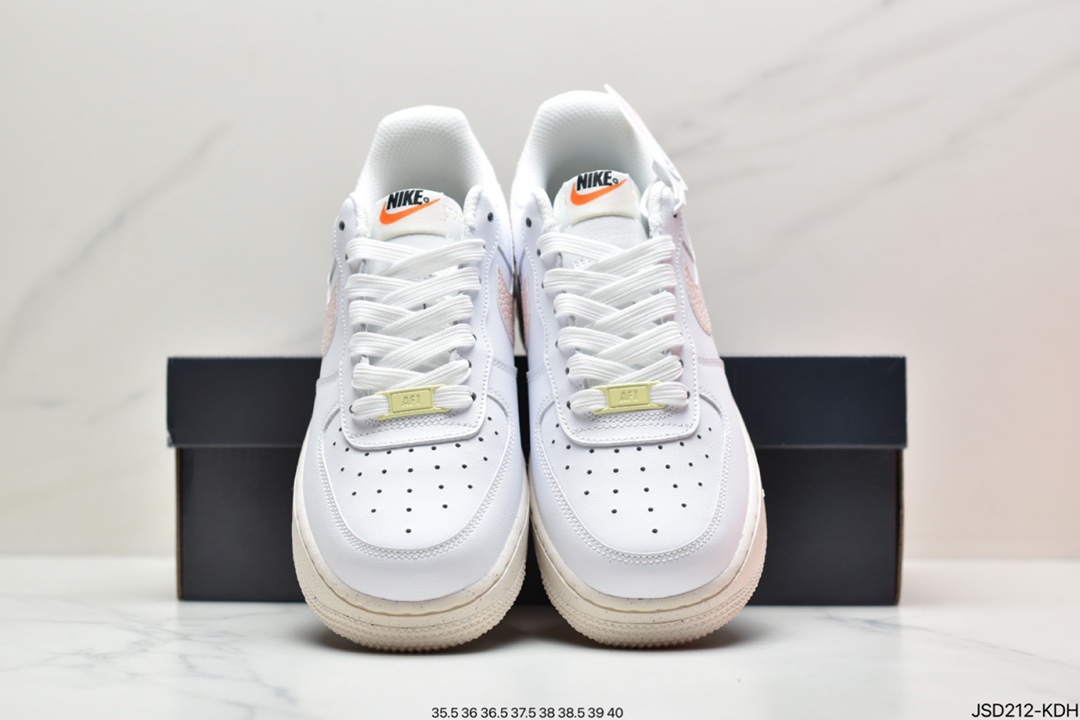 200 Air Force 1 Low 白粉蝴蝶刺绣原楦头原纸板 DJ6377-100