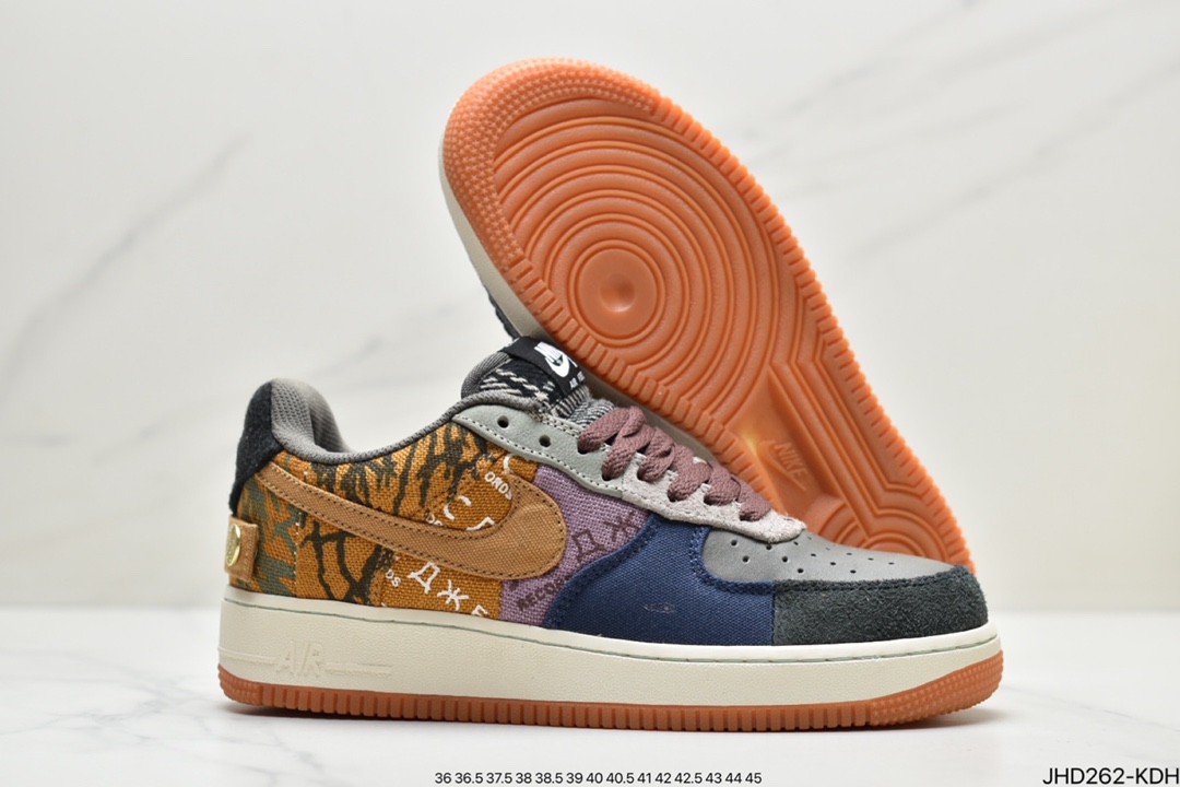 190 NIKE/耐克 TS拼接  Travis Scott x  Air Force 1 Low 联名款CN2405-900