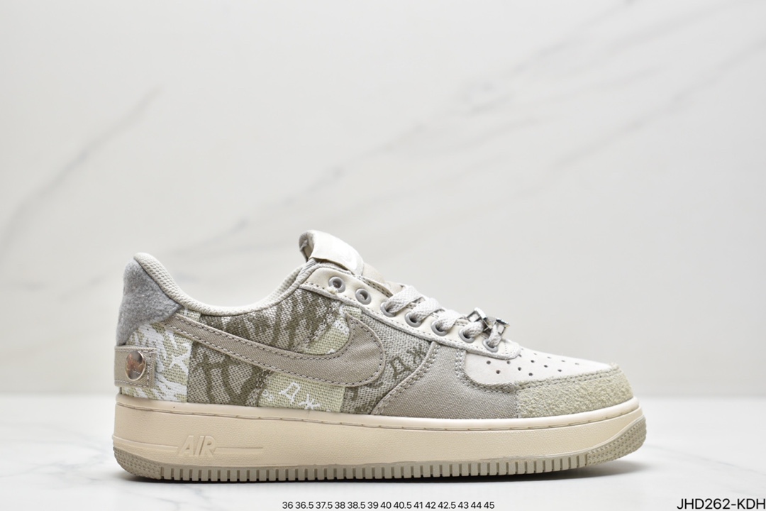 190 NIKE/耐克 TS拼接  Travis Scott x  Air Force 1 Low 联名款CN2405-900