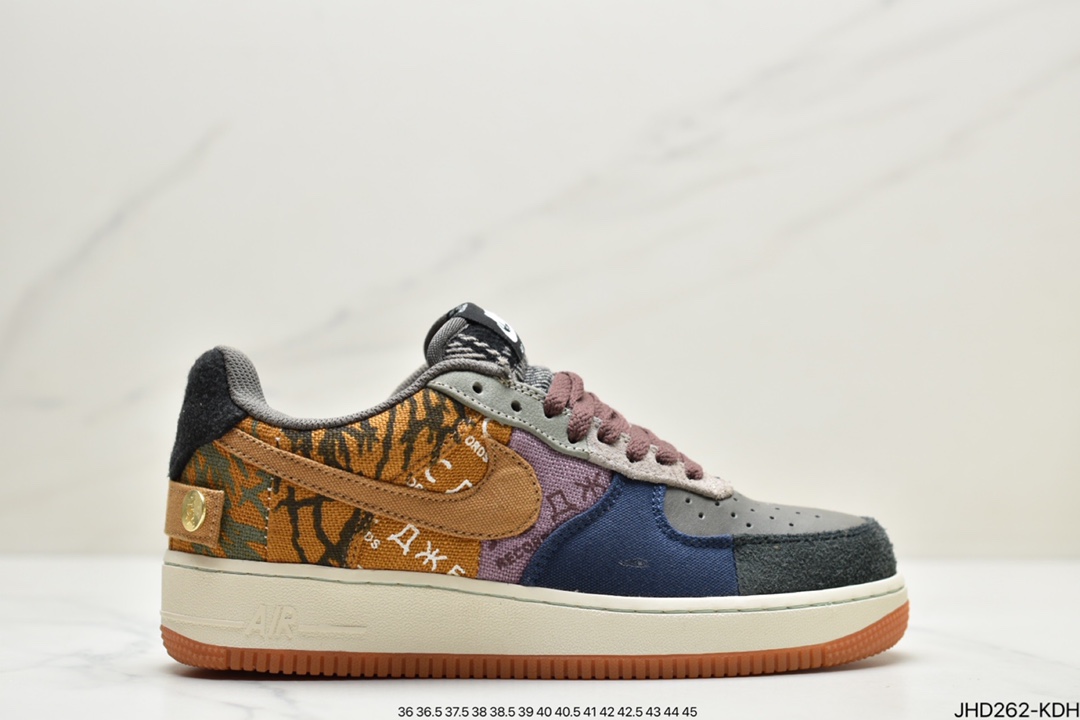 190 NIKE/耐克 TS拼接  Travis Scott x  Air Force 1 Low 联名款CN2405-900