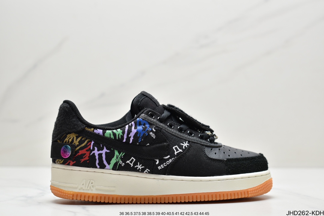 190 NIKE/耐克 TS拼接  Travis Scott x  Air Force 1 Low 联名款CN2405-900