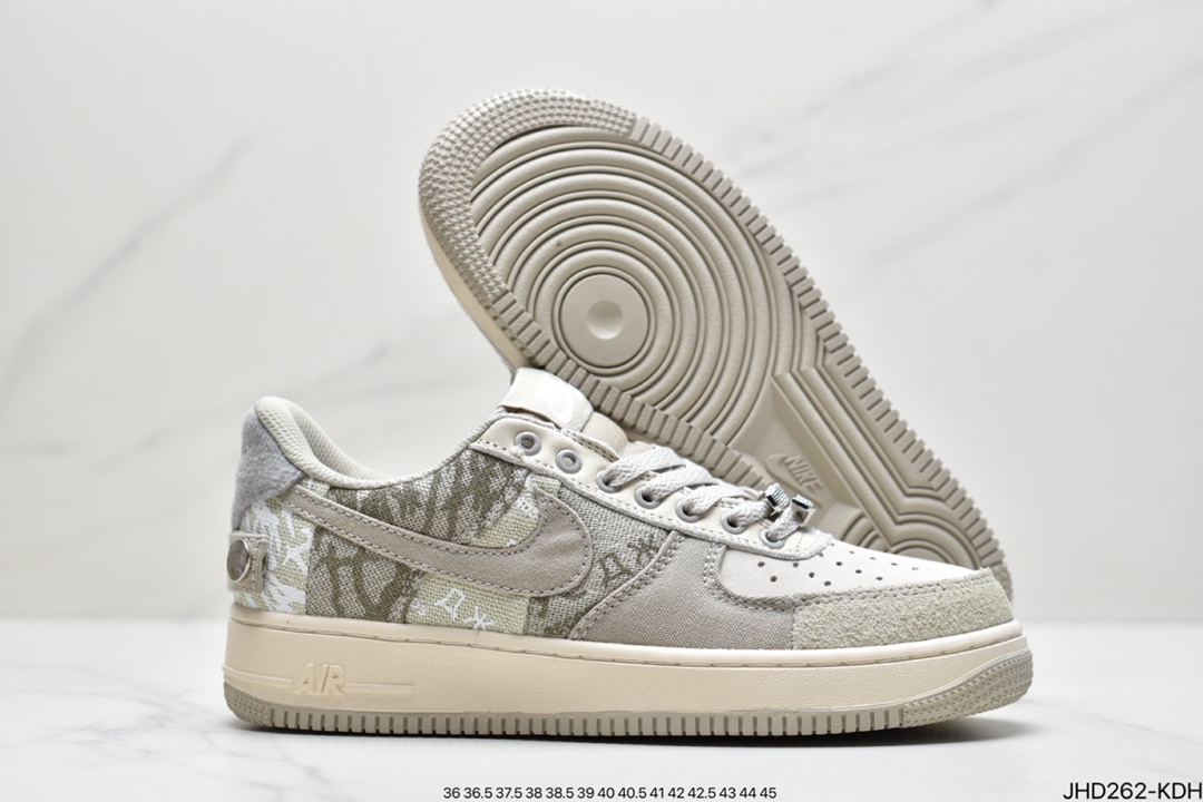 190 NIKE/耐克 TS拼接  Travis Scott x  Air Force 1 Low 联名款CN2405-900